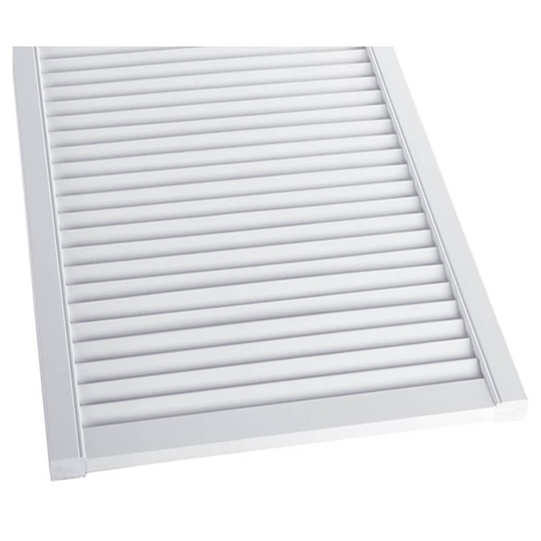 ben+camilla.com Lamellentüren 395 x 294 x 21 mm weiss seidenmatt mit offenen Lamellen Kiefernholz fü