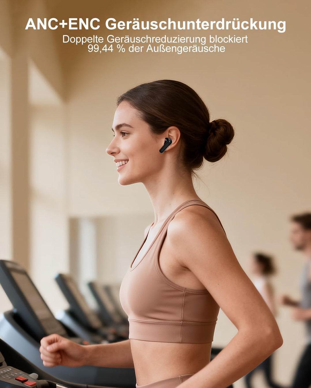 Ki Übersetzer Kopfhörer, Übersetzungskopfhörer mit echtzeit übersetzung, In Ear Translator Earbuds m