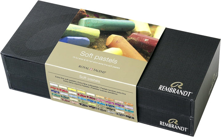 Rembrandt T3184-0018 Weiche Kuchen, Luxus-Set (31840018), Wachs, Pastel, 1 Unidad (Paquete de 1)
