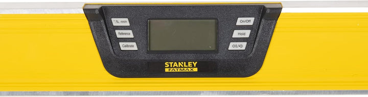 Stanley FatMax digitale Wasserwaage (120 cm, Neigungsmesser, Hohe Messgenauigket und Messbereich, Me