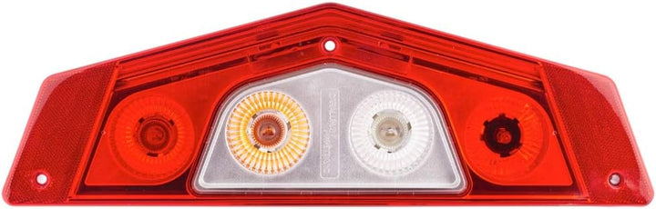 HELLA - Heckleuchte - Caraluna X - Glühlampe - 12V - Einbau/geschraubt - Lichtscheibenfarbe: rot/gla