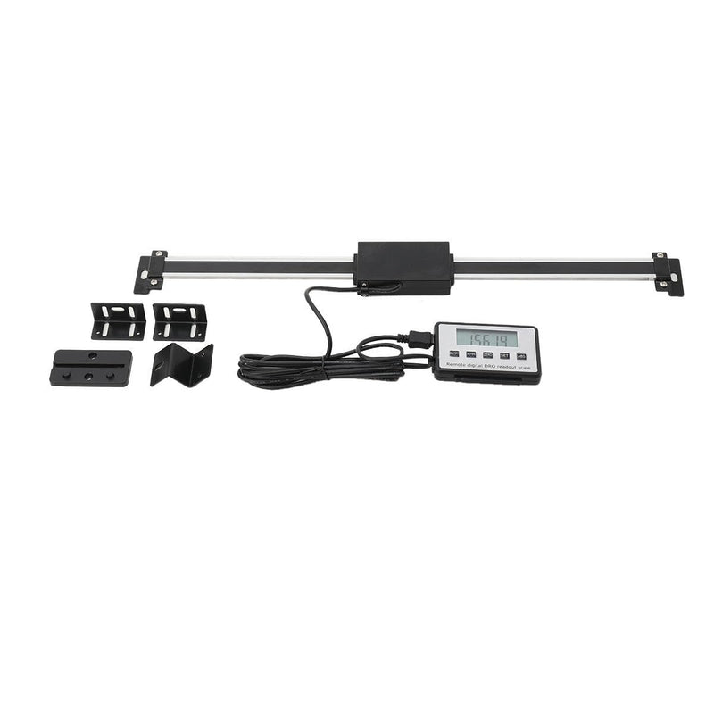 Lfhelper Digitalanzeige LCD Drehmaschinen Linearskala Readout Kit Anbaumessschieber, Remote Digitala