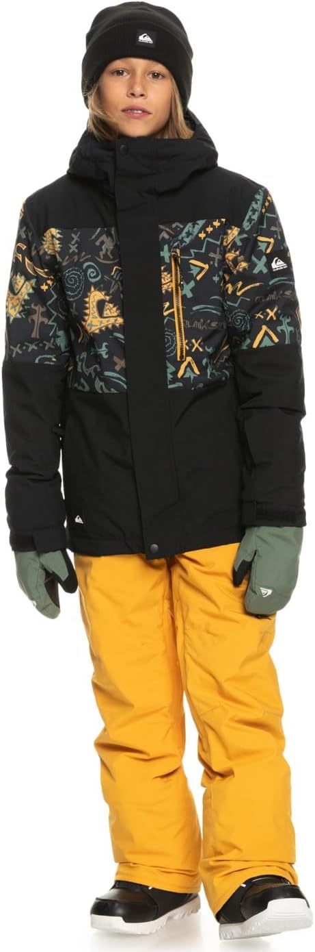 Quiksilver Jungen Hose Estate Youth Pt 10 Jahre Mineral Yellow, 10 Jahre Mineral Yellow