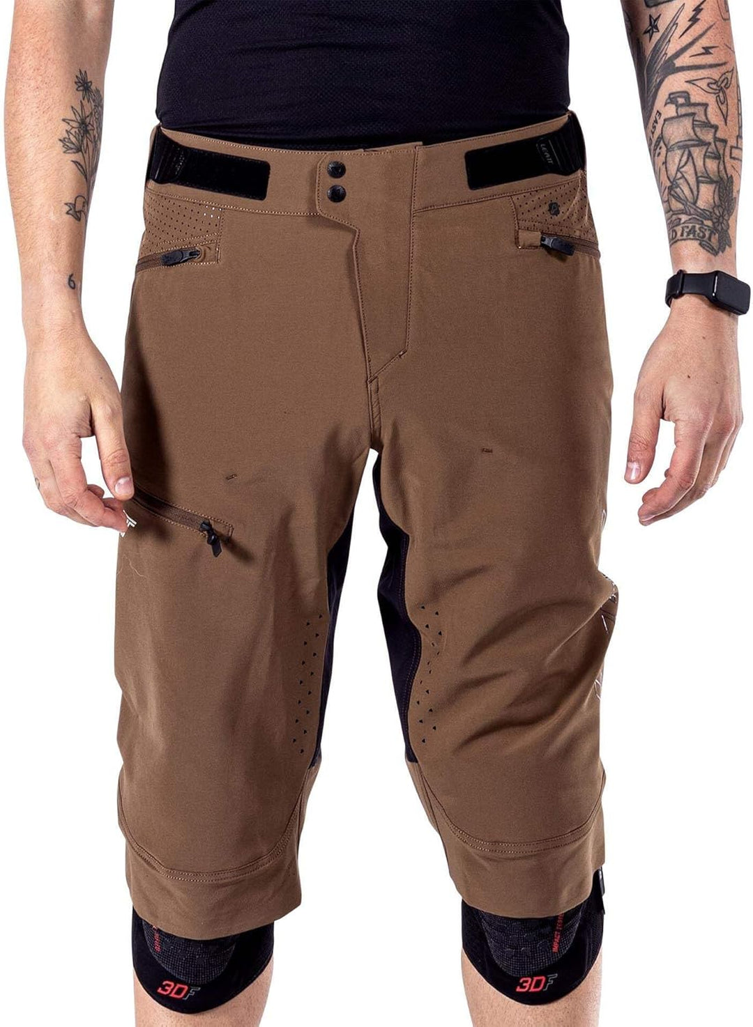 Leatt Herren Shorts MTB Enduro 3.0 Shorts 46W Schwarz, 46W Schwarz