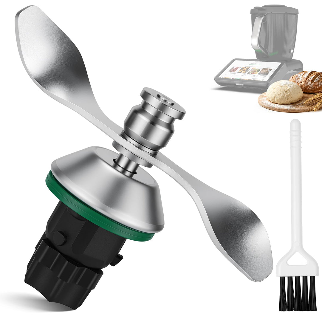 Teigmesser für Thermomix TM7 TM6 TM5 - Edelstahl Zubehörteile Thermomix Zubehör Ersatzteile Gleichmä