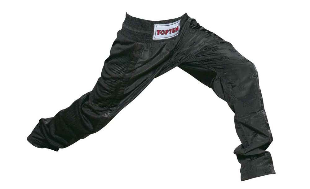 Top Ten Kickboxhose TopTen Mesh, Schwarz 200 Schwarz, 200 Schwarz