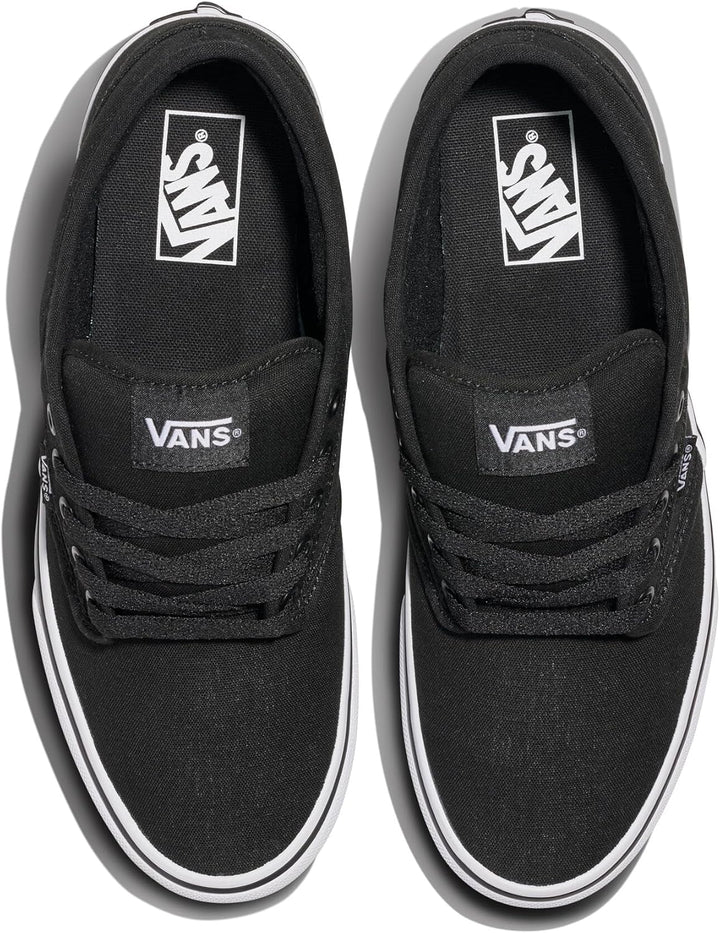 Vans Herren AtwoodSneaker 43 EU Black And White, 43 EU Black And White