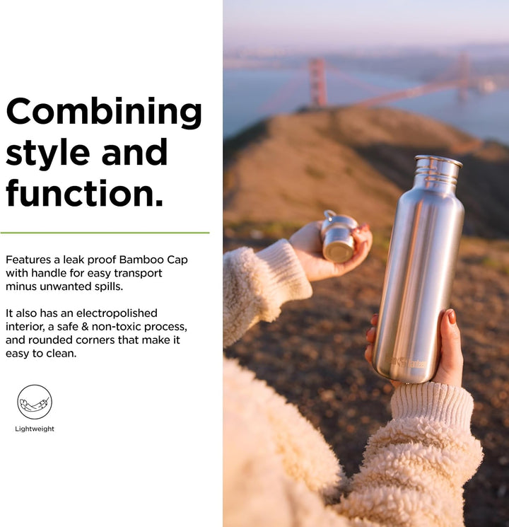 KleanKanteen ®Reflect Trinkflasche Brushed Stainless One Size, Brushed Stainless One Size