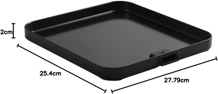 Cadac - Universelle Flache Grillplatte - Aluminium - Grillzubehör - Camping Kochen - Barbecue - Schw