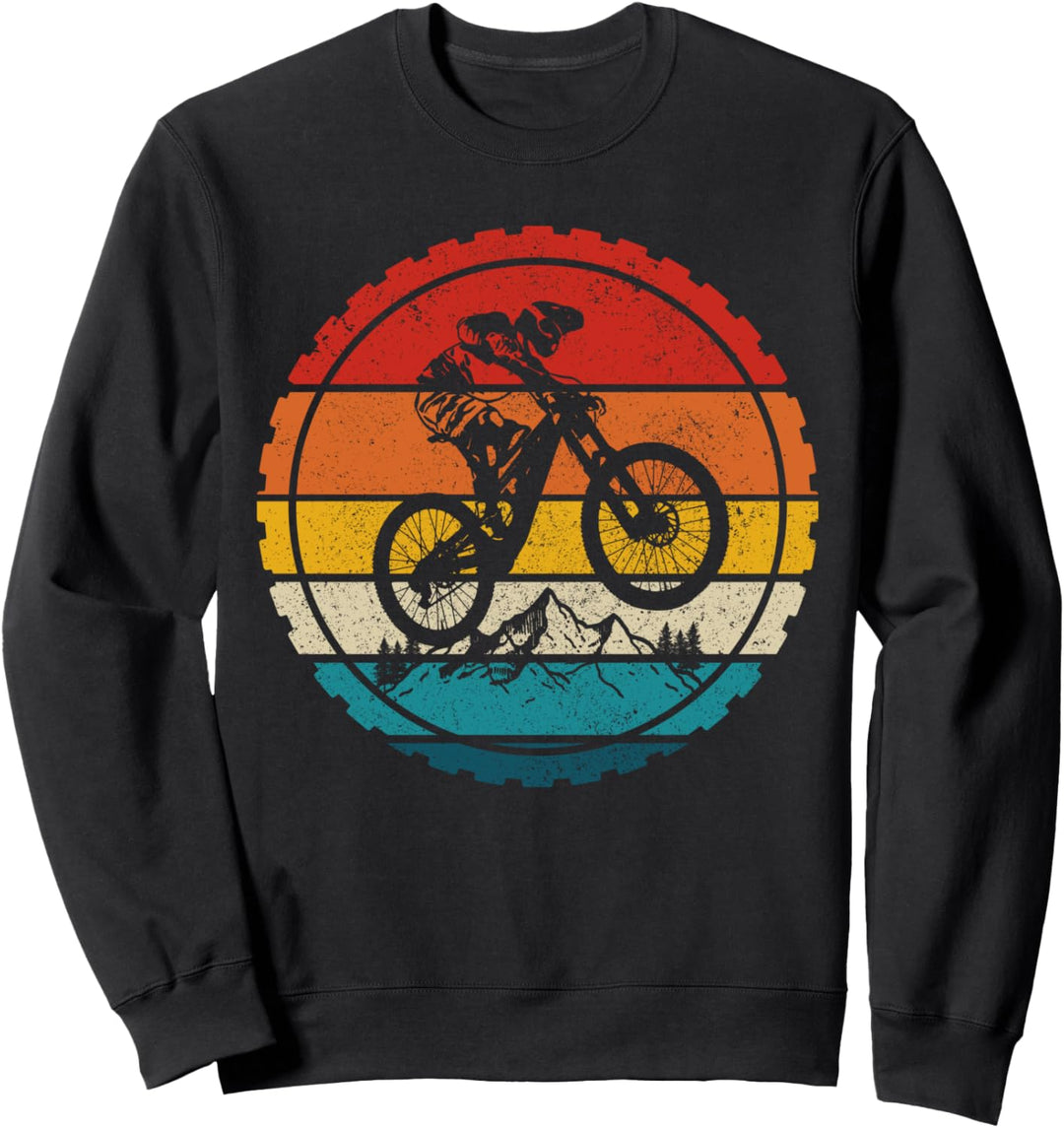 Mountainbike Downhill MTB Vintage Mountainbike Biking Sweatshirt