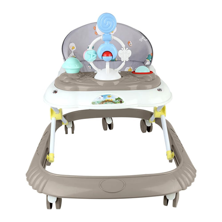 Lauflernhilfe für Jungen und Mädchen,Baby Gehfrei Lauflernwagen mit Spielcenter,Geräuscharm, Anti-Ro