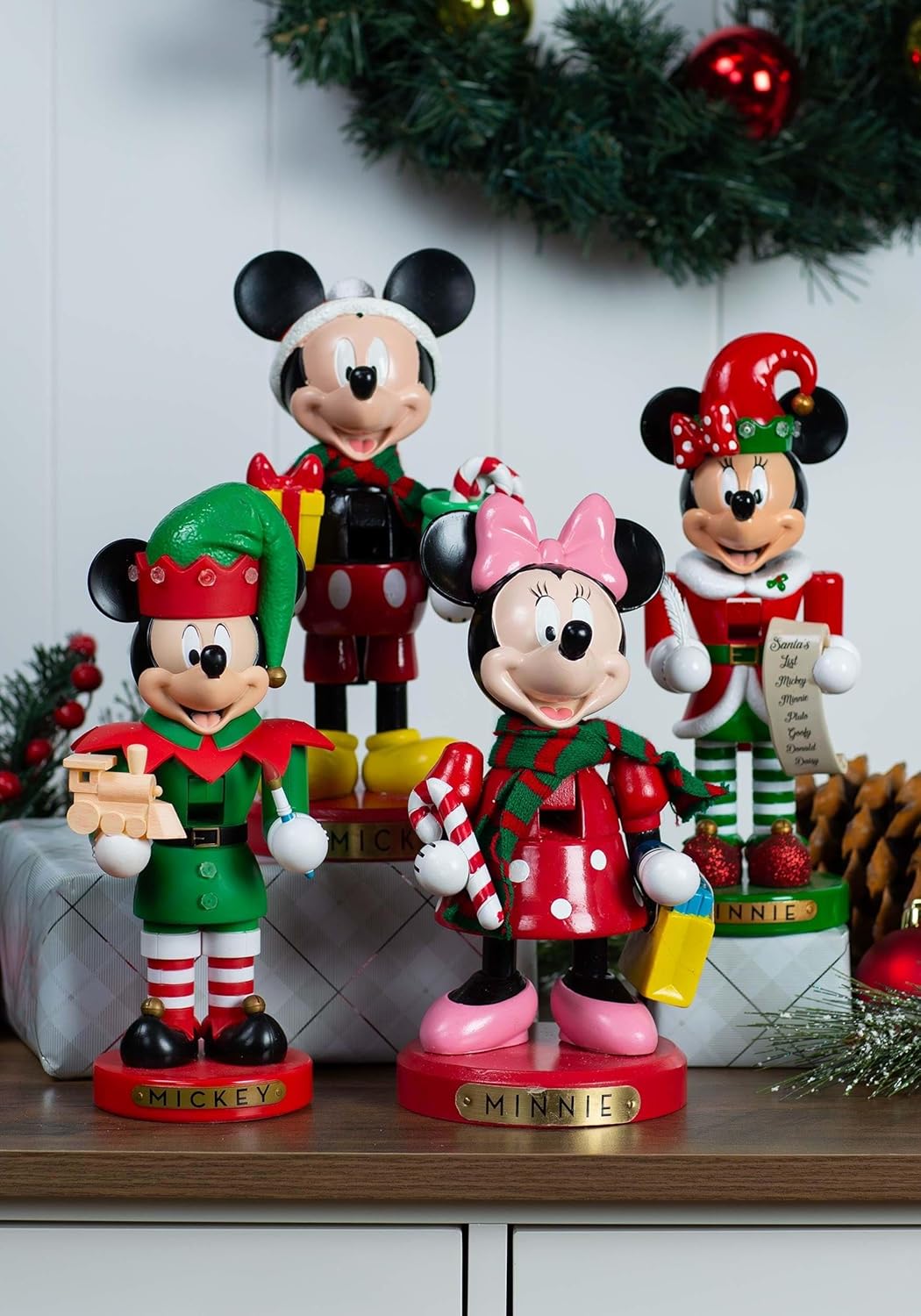 Disney Mickey The Elf Nussknacker, 25,4 cm, Mehrfarbig 10-Inch, 10-Inch