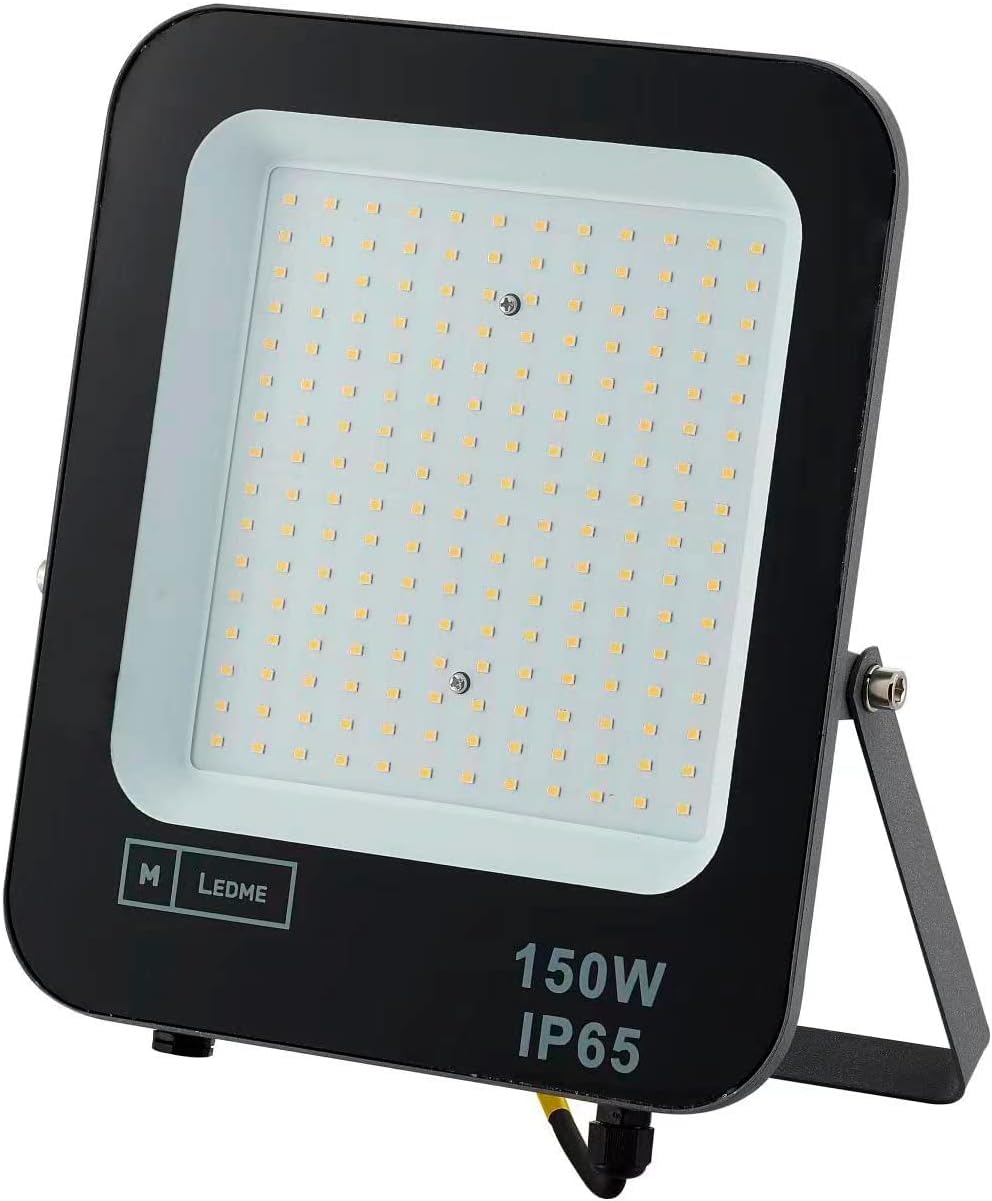 M Ledme - Napoli LED-Strahler, 150 W, 18.000 Lumen, IP65 dimmbar, warmes Licht (3000 k), Aussenbeleu