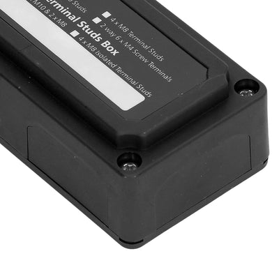 300 A Sammelschiene Stromverteilerblock DC 48 V M8 Anschlussbolzen Batterieanschlussblock für Auto,