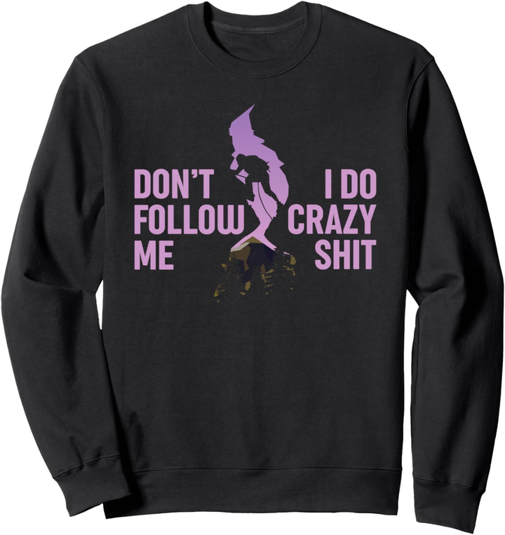 Vintage Climbing Bouldering Frauen Kletterer Fels Klettern Sweatshirt