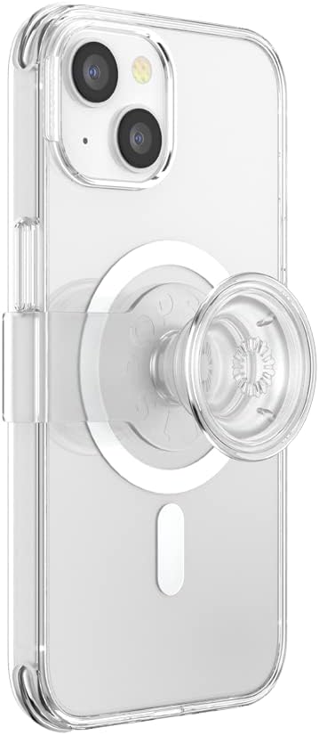 PopSockets: PopCase PlantCore für MagSafe - Hülle für iPhone 14 mit Abnehmbarem PopGrip Slide Sockel