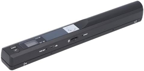 Tragbarer Dokumentenscanner, Tragbarer Scanner für A4-Dokumente, Fotos, Bilder, Quittungen, 8,27 Zol