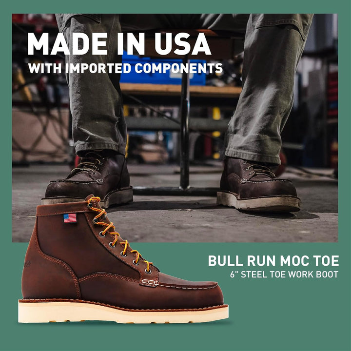 Danner Bull Run Moc Toe 44.5 EU Braun, 44.5 EU Braun