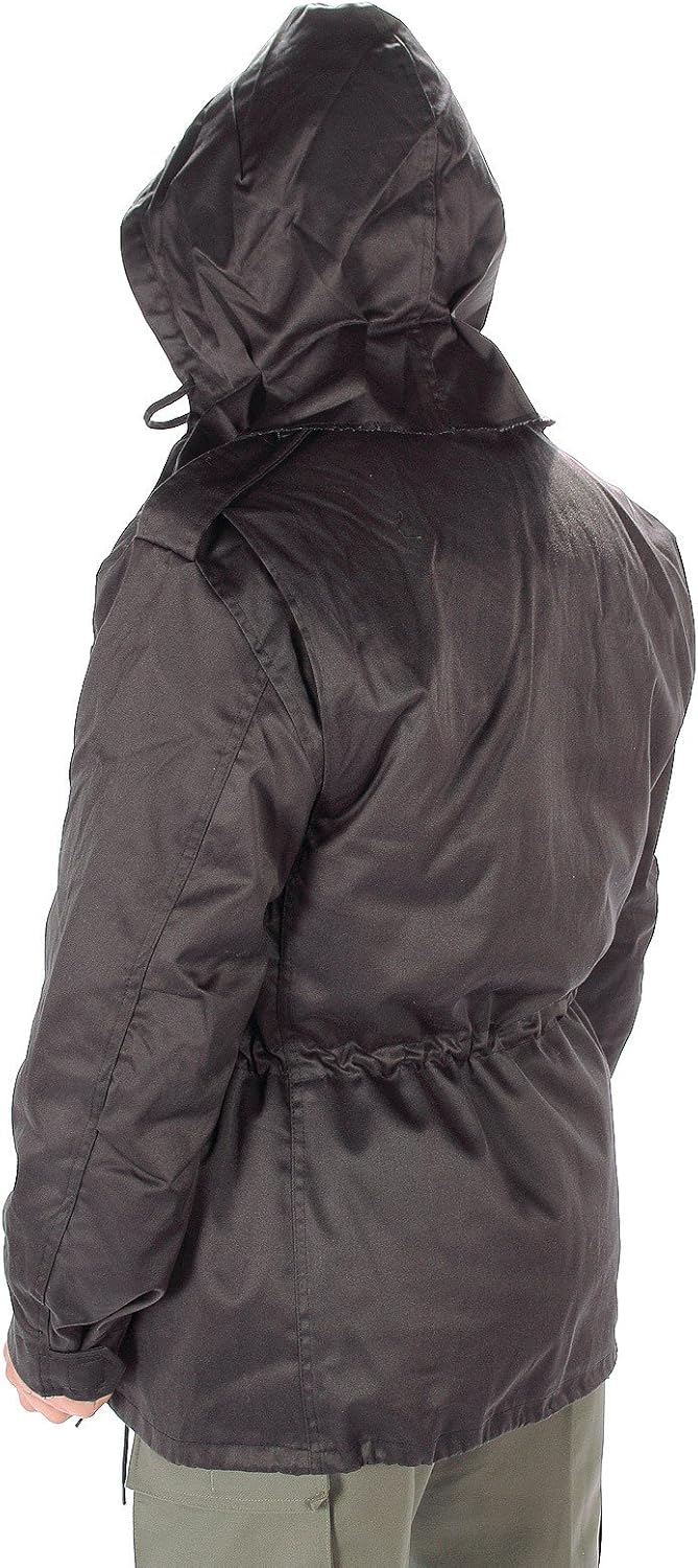 Mil-Tec Unisex Us M65 Jacke, Schwarz