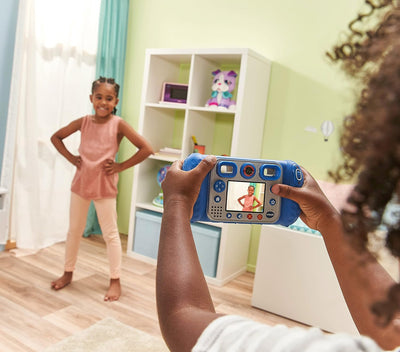 VTech KidiZoom Duo Pro – Kinderkamera mit 2 Kameras, Foto- und Videofunktion, Effekten, Spielen, Mus