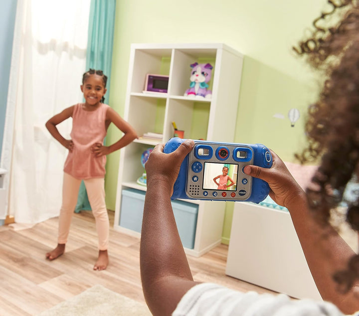 VTech KidiZoom Duo Pro – Kinderkamera mit 2 Kameras, Foto- und Videofunktion, Effekten, Spielen, Mus
