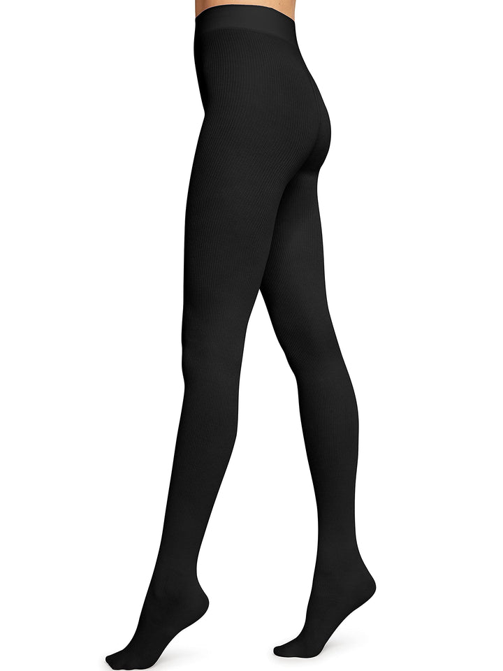 WOLFORD Baumwoll-Strumpfhose für Damen XS Schwarz, XS Schwarz