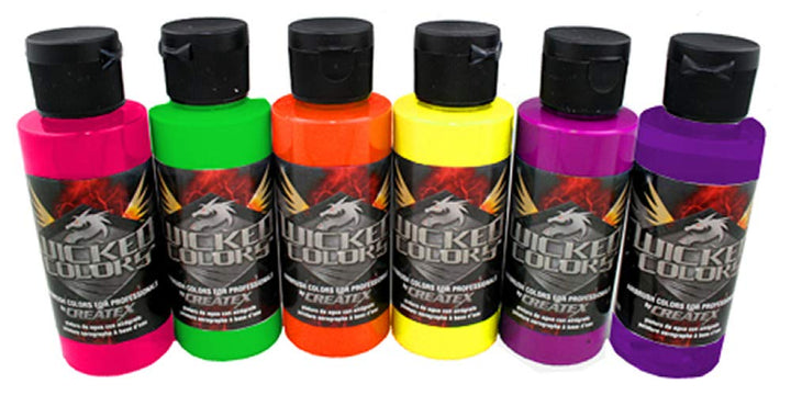 Wicked Colors Fluoreszierendes Set, Wicked Colors Fluoreszierendes Set