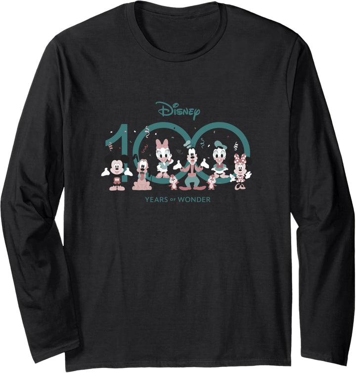 Disney 100 Years of Wonder Mickey & Pals Anniversary D100 Langarmshirt