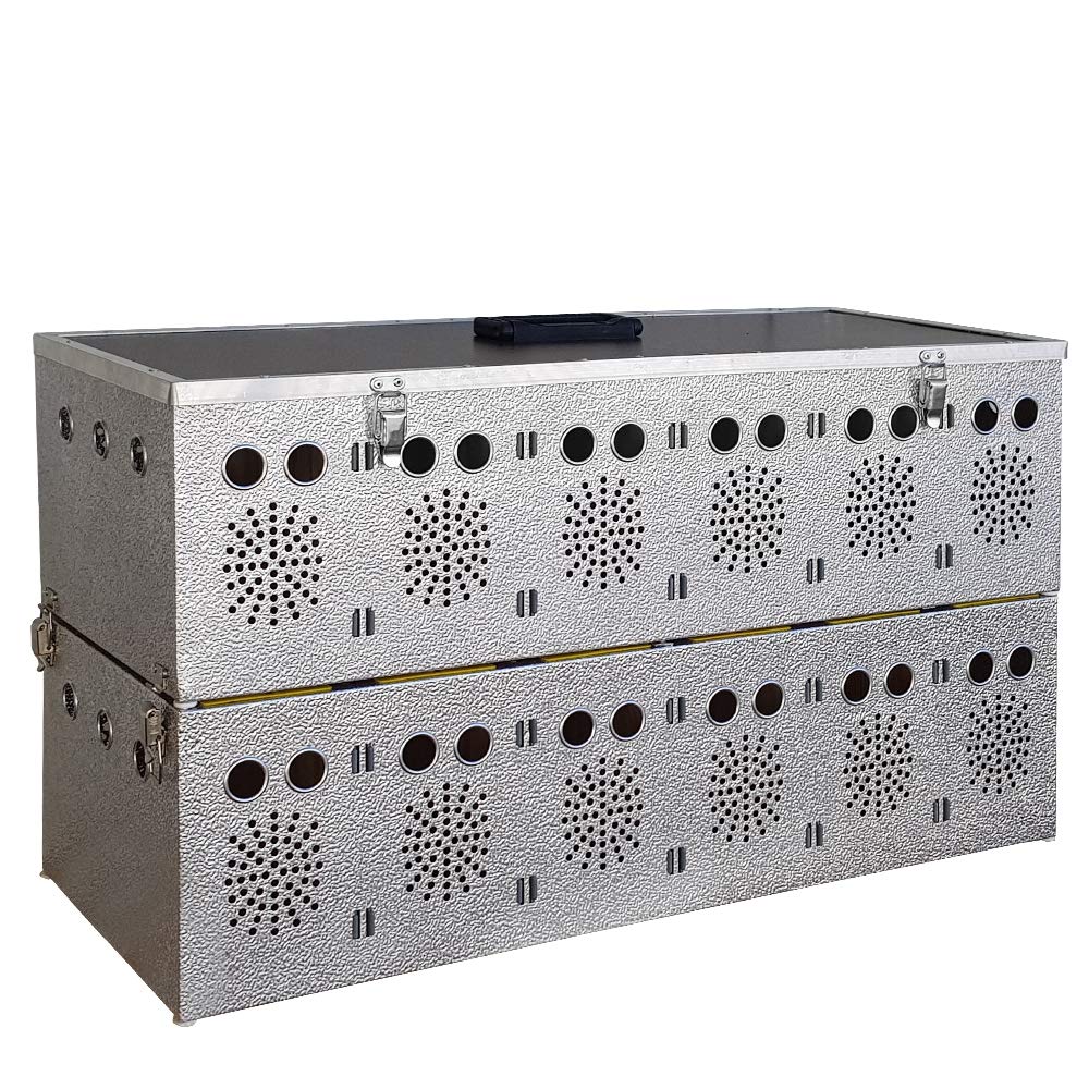 Aluminium Transportkorb 12 Abteilungen (2x6)