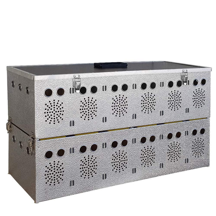 Aluminium Transportkorb 12 Abteilungen (2x6)