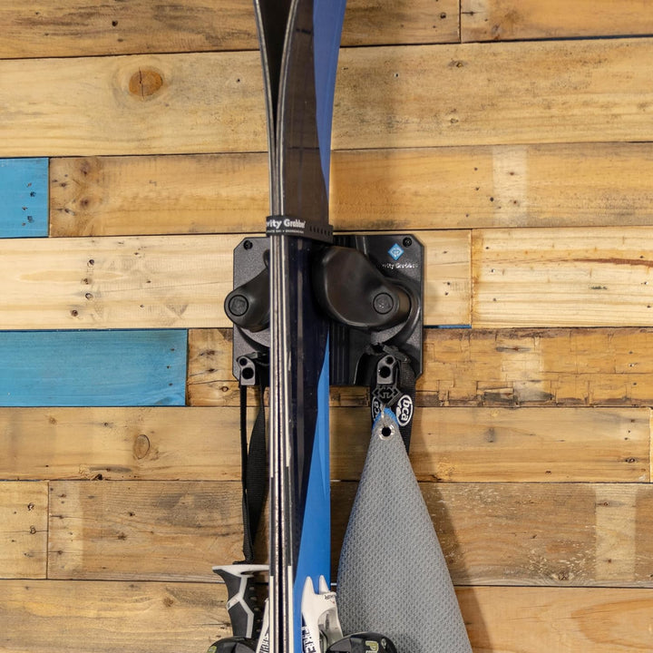 Gravity Grabber Ultimate Ski & Snowboard Wandhalterung - Passt zu jedem Ski/Snowboard - für Schadens