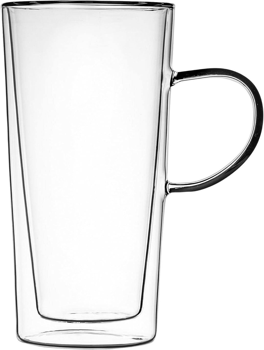 KADAX doppelwandige Gläser, Set, 380ml, Thermogläser aus Borosilikatglas, Trinkgläser für Tee, Kaffe