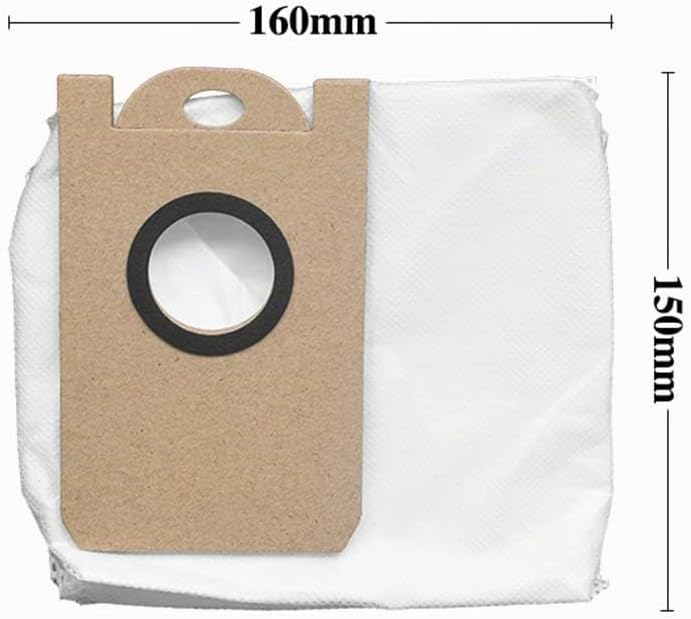 12 auslaufsichere Staubbeutel mit grosser Kapazität für Proscenic M7 Pro M8 Pro M7 Max, für Neabot N