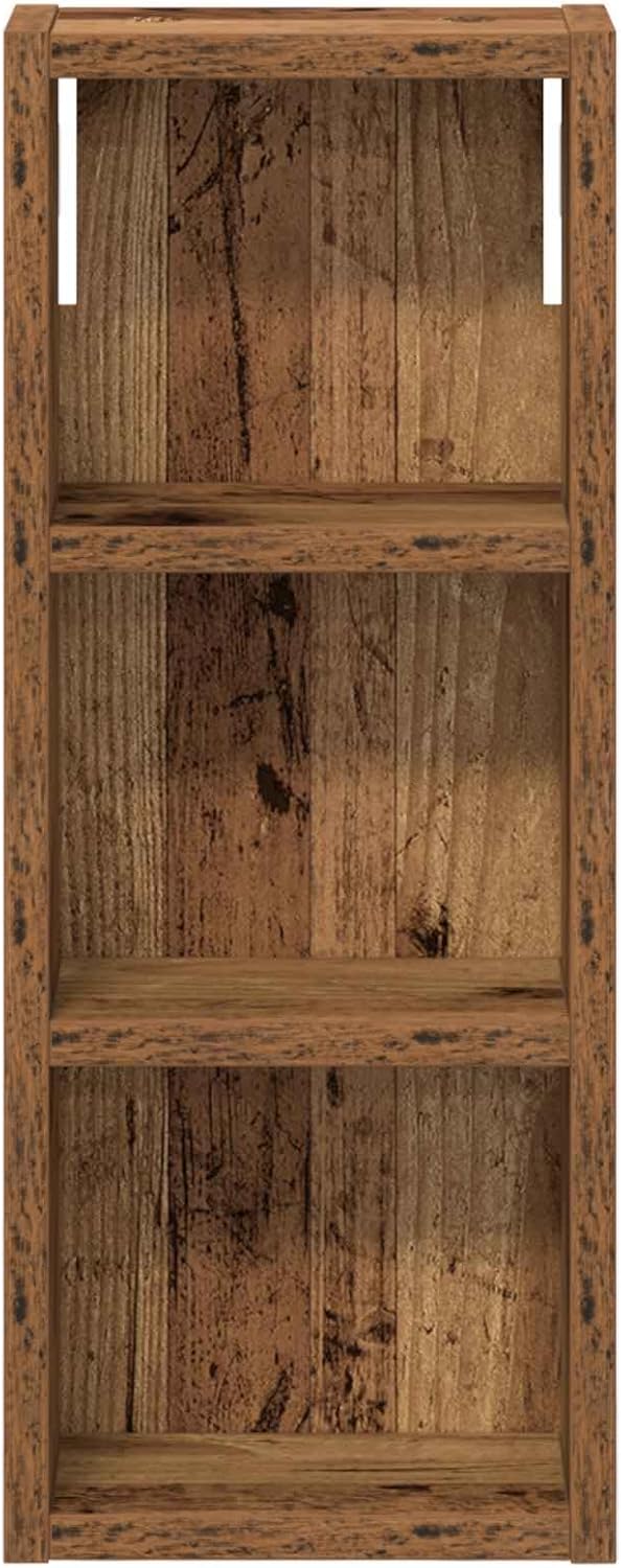 vidaXL Badezimmer-Wandschrank Altholz 20 x 10 x 50 cm Holzwerkstoff, Altholz 20 x 10 x 50 cm