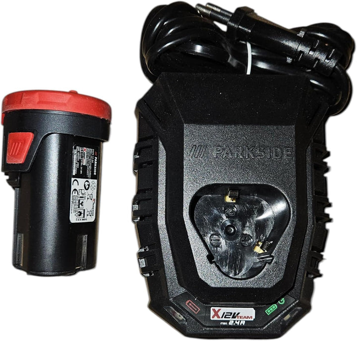 Ladegerät und Akku X 12V Team Serie