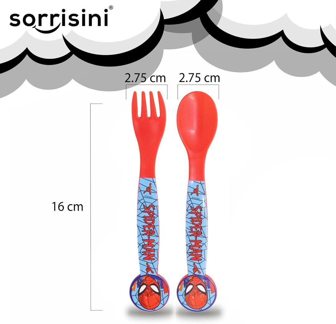 Kindergeschirr set Spiderman, Wiederverwendbares geschirr Set, Kinder Essgeschirr, Microwaveable Kin