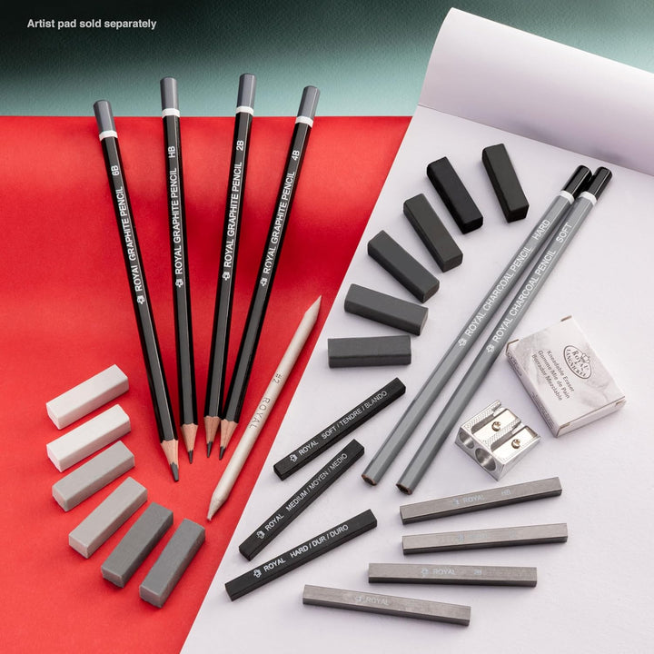 Royal & Langnickel RSET-ART2713-3T - Künstler Set, Aktzeichnen