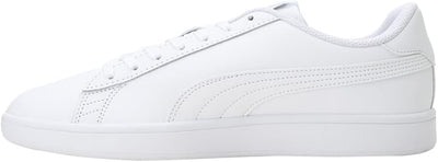 PUMA Unisex Smash V2 L Sneaker 47 EU Puma White Puma White, 47 EU Puma White Puma White