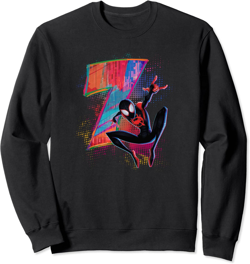 Marvel Spider-Man Miles Morales 7th Birthday Graphic Sweatshirt