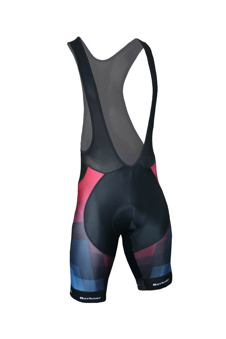 Berkner - Parker, Trägerhose mit Gelpolster Silberionen schwarz rot blau Schwarz - Blau -Rot 4XL, Sc
