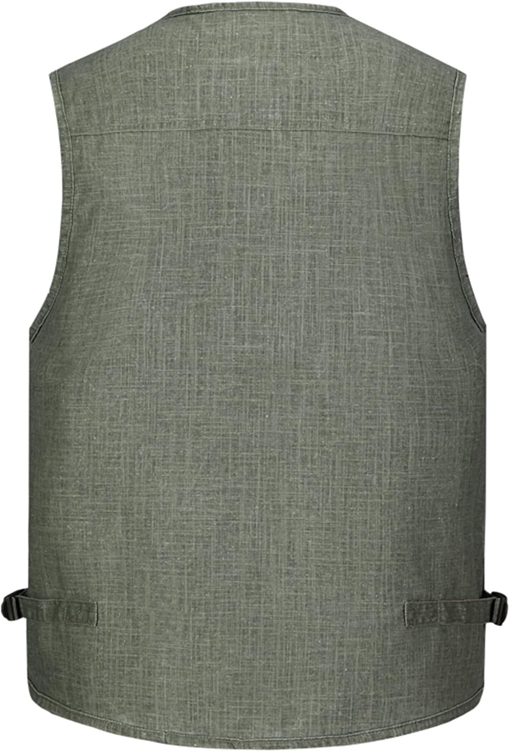 Btmpmcs Herren Outdoor Anglerweste mit vielen praktischen Taschen Sommer Atmungsaktiv Multifunktions
