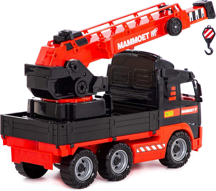 Polesie MAMMOET PowerTruck Lastwagen LKW-Kran Kranwagen Autokran Fahrzeugkran