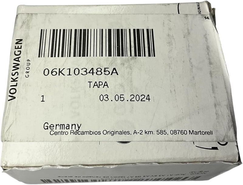 Originalteile Audi Öldeckel Audi A1 A3 A4 A5 A6 A7 Q3 Q5 Q7 // CC, Golf 6 Golf 7 Tiguan (Aufschrift