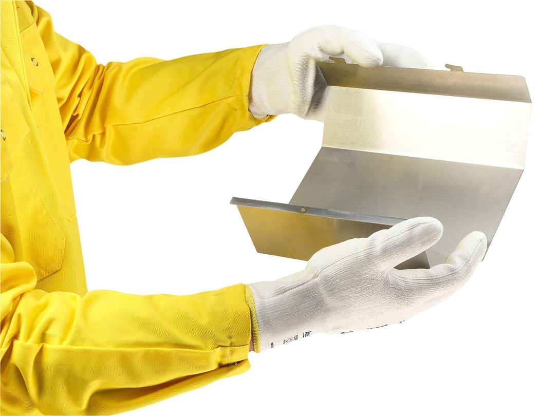 Ansell HyFlex 11-625 Schnittschutz-Handschuhe, Mechanikschutz, Weiss, Grösse 10 (12 Paar pro Beutel)