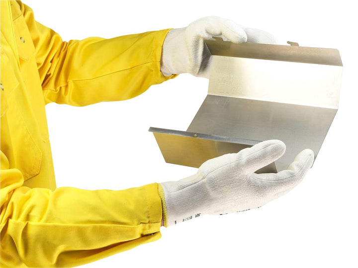 Ansell HyFlex 11-625 Schnittschutz-Handschuhe, Mechanikschutz, Weiss, Grösse 10 (12 Paar pro Beutel)