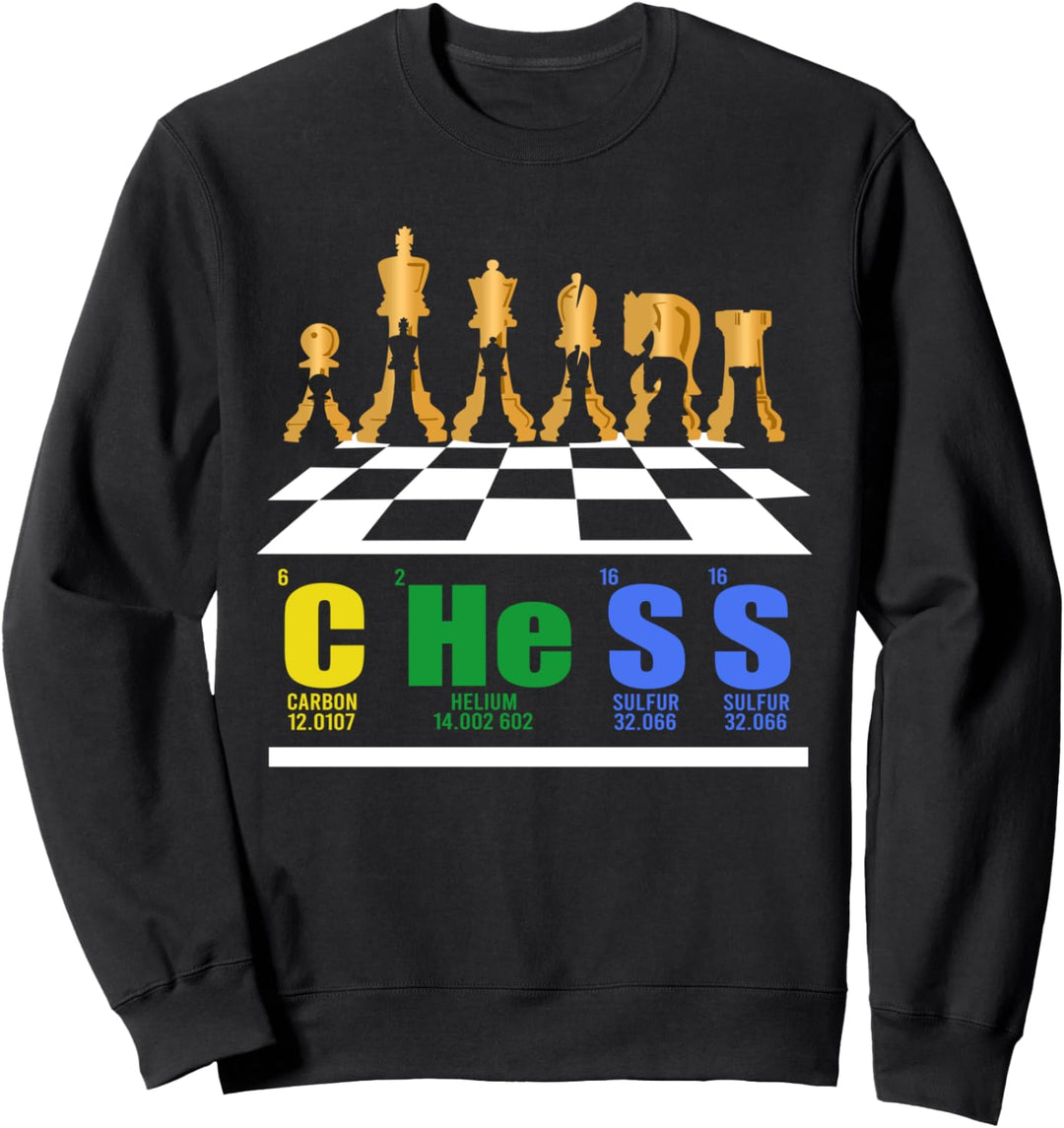 Schach Genie - chemische Formel Sweatshirt