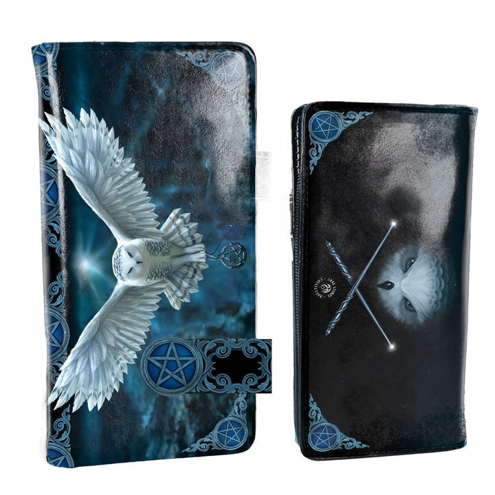 Nemesis Now Awaken Your Magic Anne Stokes Geldbörse, geprägt, 19 cm, Blau, PU 18.5cm Blau, 18.5cm Bl