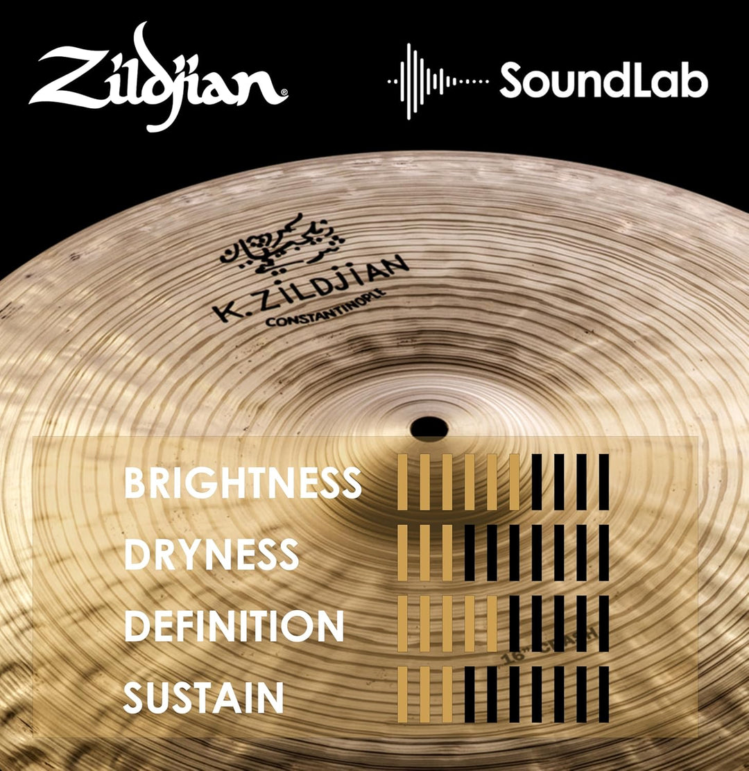 Zildjian K' Constantinople Crash 16", 16"