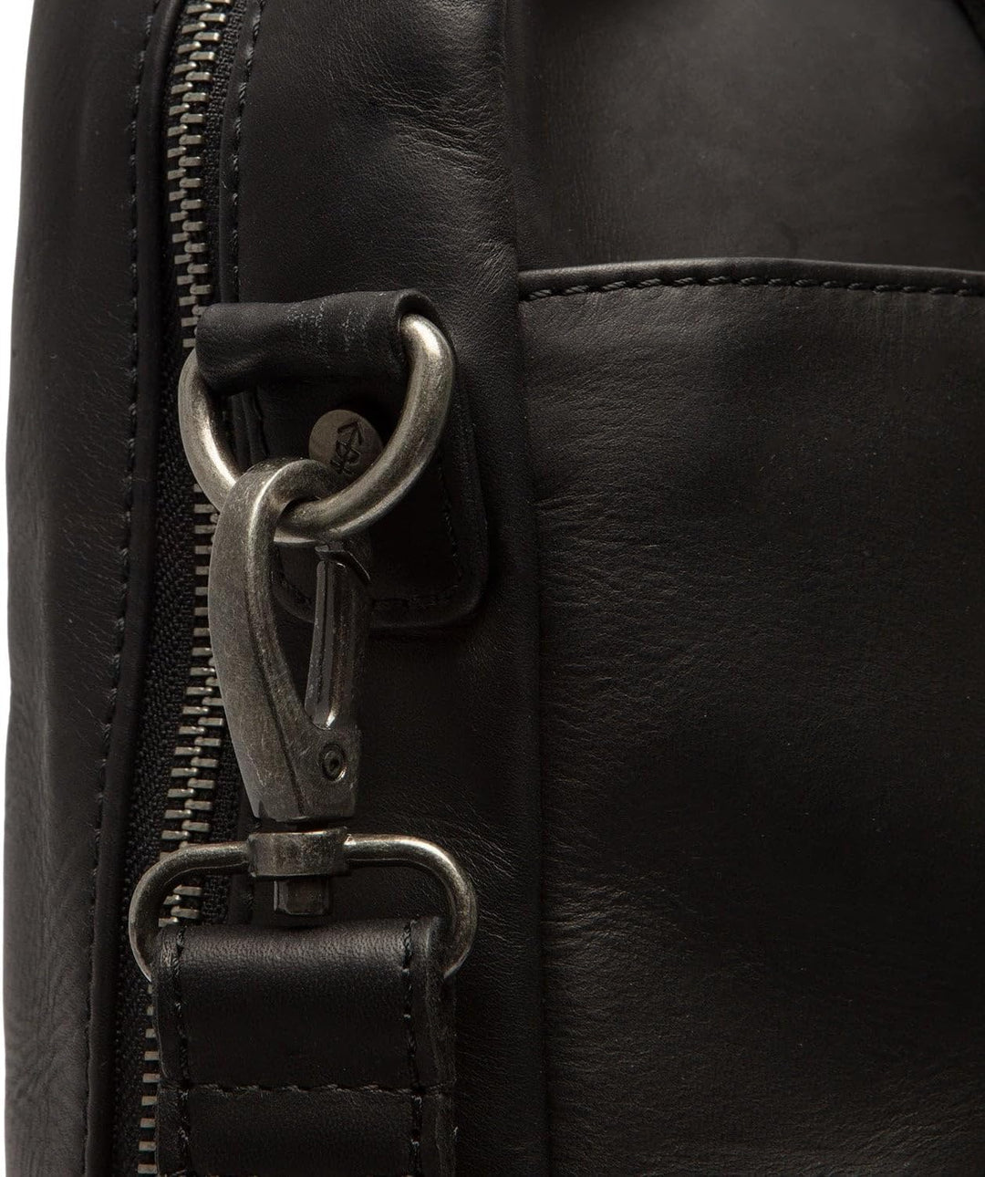 The Chesterfield Brand Manhattan - Aktentasche 15.6" 40 cm Schwarz, Schwarz