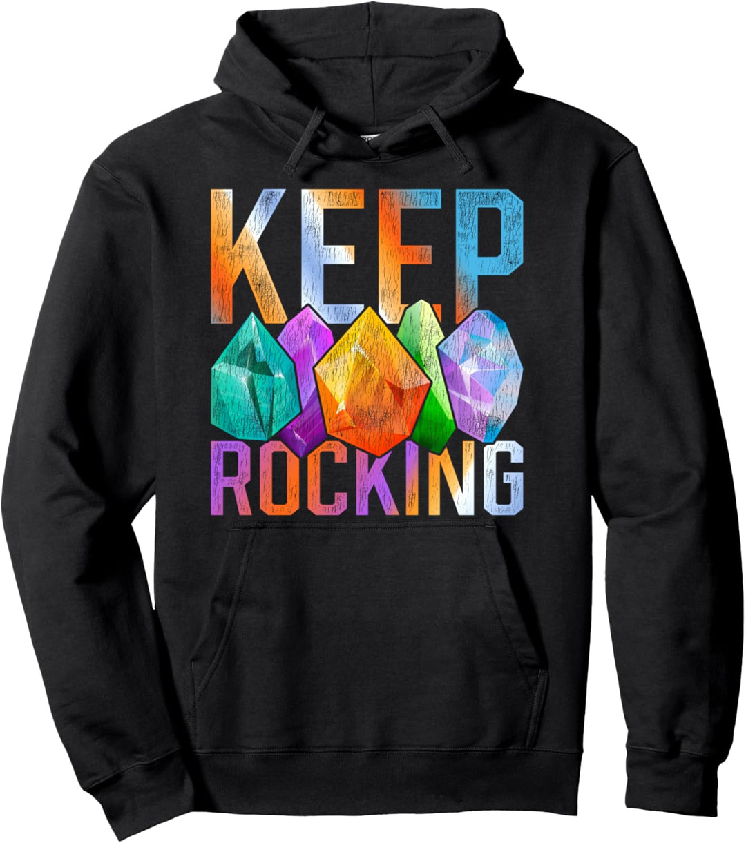 Rocke Weiter Gesteinsammler Geologe Lustiges Geologie Pullover Hoodie